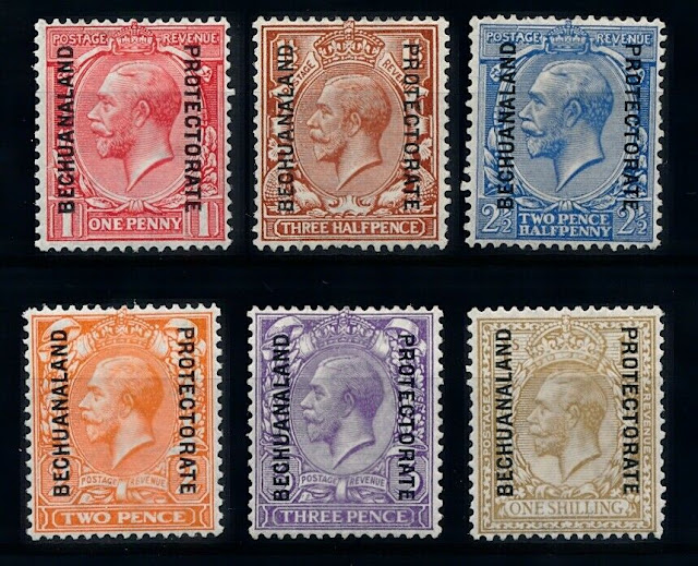 Bechuanaland Protectorate overprints