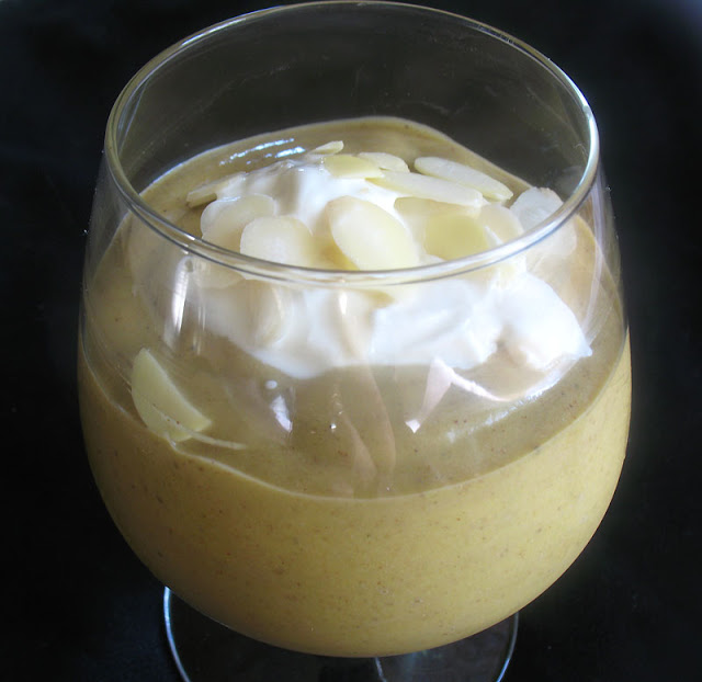 Pumpkin Pudding with Avocado