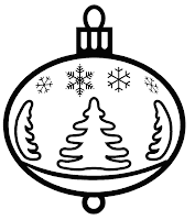 Christmas Ornaments Coloring