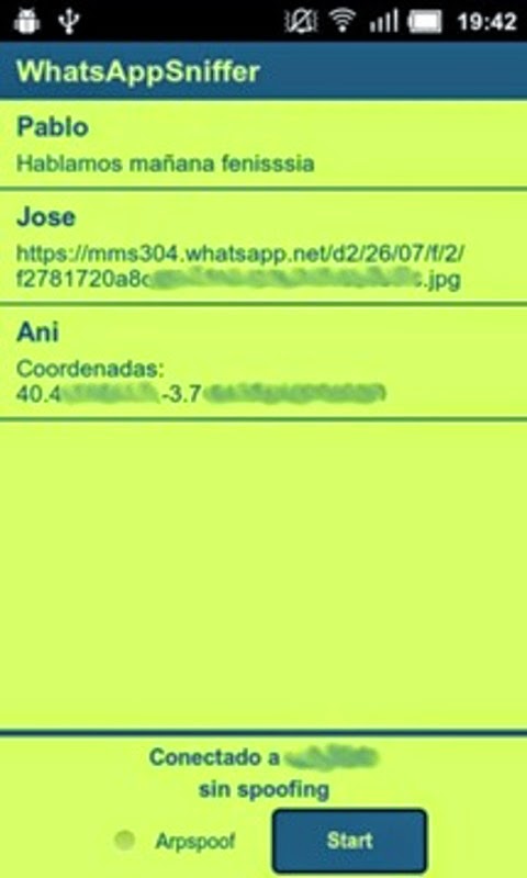 whatsapp sniffer