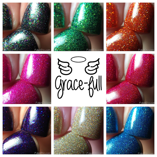 Grace-full Nail Polish - Rainbow Sparklers - McPolish