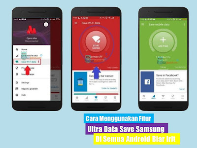Cara Menggunakan Fitur Ultra Data Save Samsung di Semua Android Biar Irit