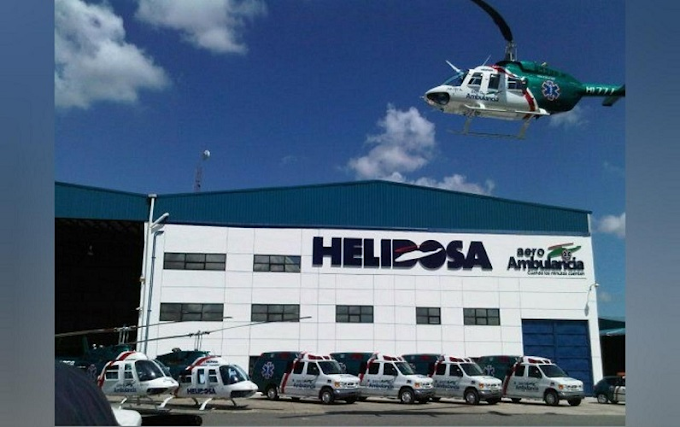 Helidosa ha enfrentado dos problemas con sus aeronaves esta semana