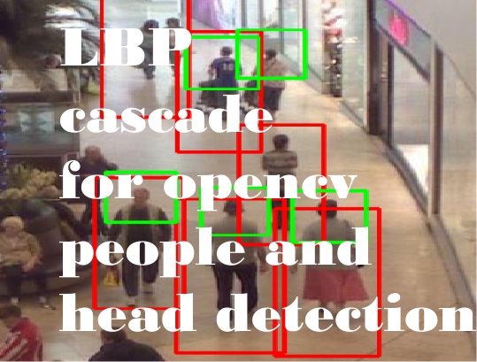 detect peole head opencv haar cascade