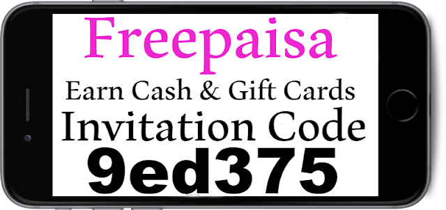 Freepaisa Invitation Code, Referral Code, Sign UP bonus and Reviews 2023-2024