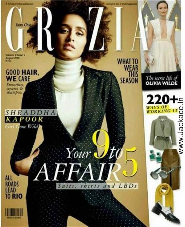 Catch Shraddha Kapoor’s Sultry Look On Grazia Cover