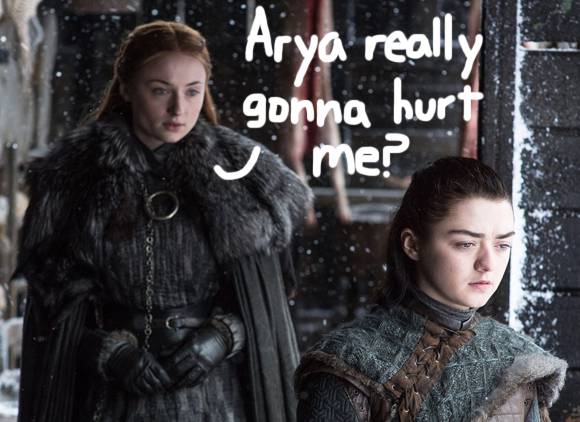 Game Of Thrones Season 8 Deleted Scene Sansa Arya 