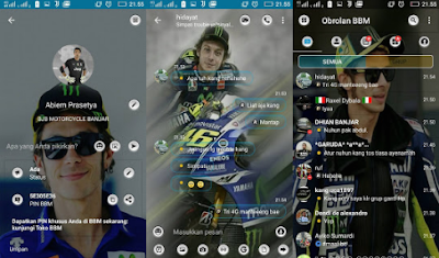 BBM Mod Valentino Rossi Apk [BBM Mod MotoGP Apk]