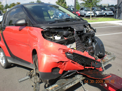 smart car accident