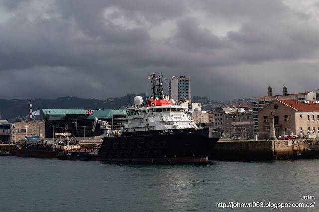 kolga, bylgia, heerema, fotos de barcos, anclero, vigo