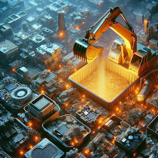 Mining Rare Earth Metals from Electronic Waste: A Sustainable Approach