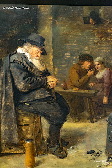 Adriaen Brouwer, 'Hombre viejo en la Taberna' - KMSKA, Amberes por El Guisante Verde Project