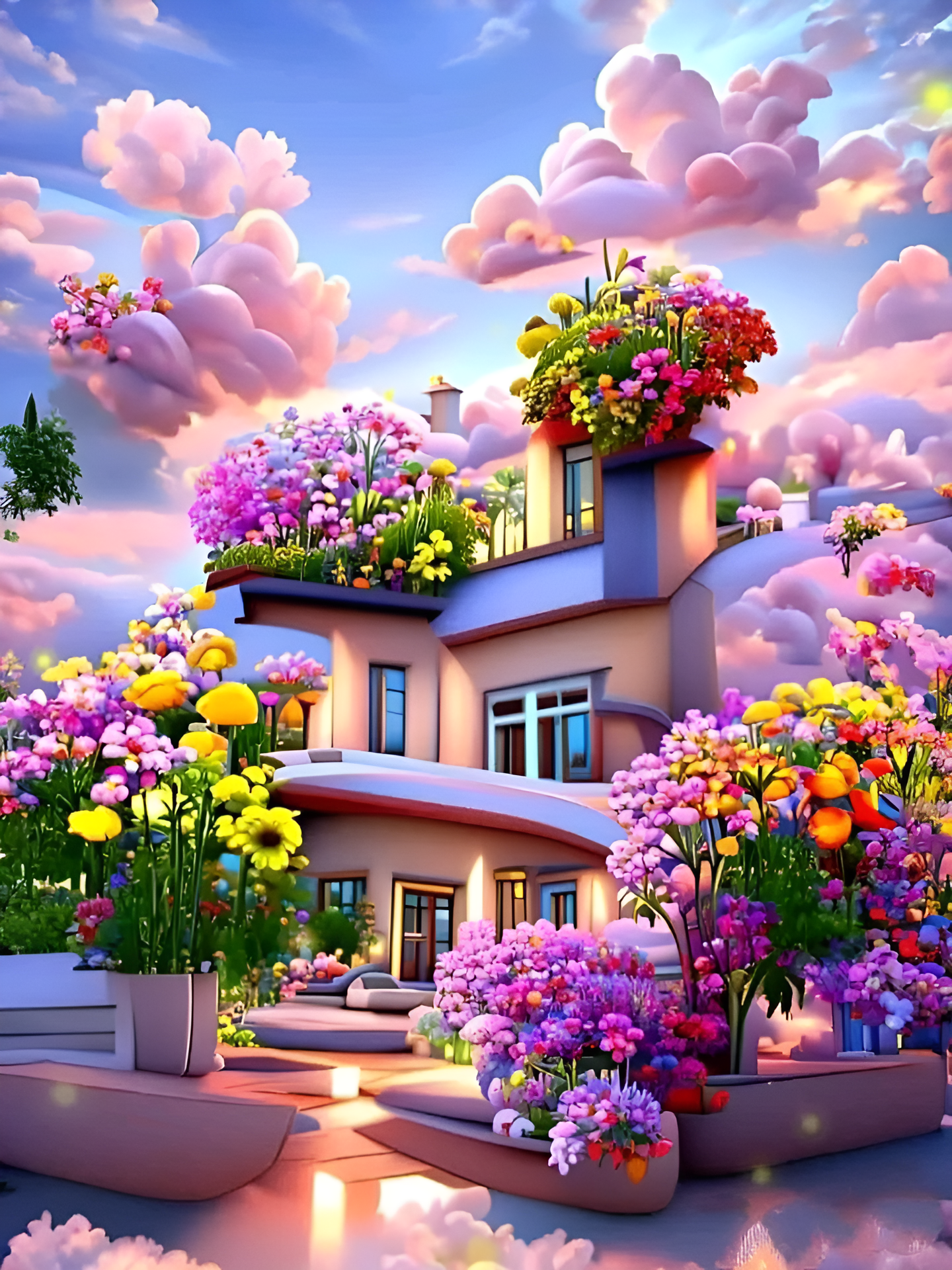 HD wallpaper house portugal lisbon flowers home beautiful house  flowering plant  Wallpaper Flare