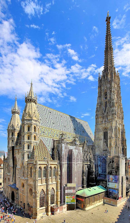 A catedral de Viena dedicada a Santo Estevão