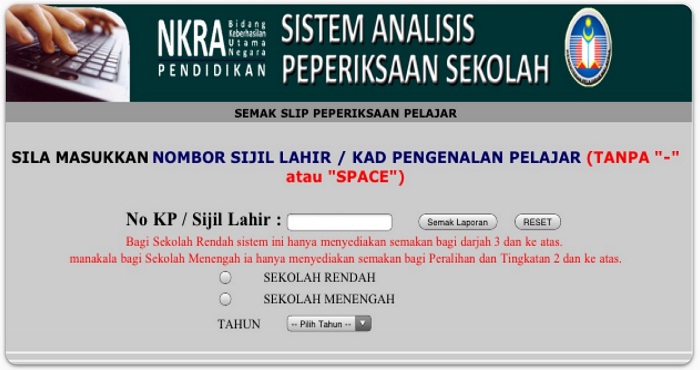 Panduan Guna SAPS - Sistem Analisis Peperiksaan Sekolah ...