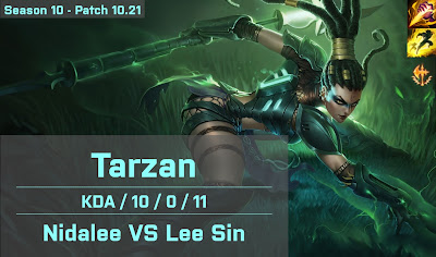 Tarzan Nidalee JG vs RNG XLB Lee Sin - KR 10.21