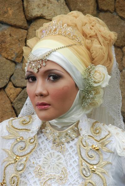 googlingmaniac Inspirasi Jilbab Pengantin Muslimah  