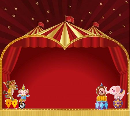 Free printable image of The Circus.