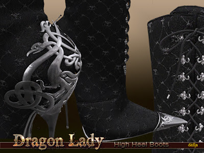  Dragon Lady Boots detailed