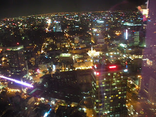 Ho Chi Minh City views from Saigon Skydeck