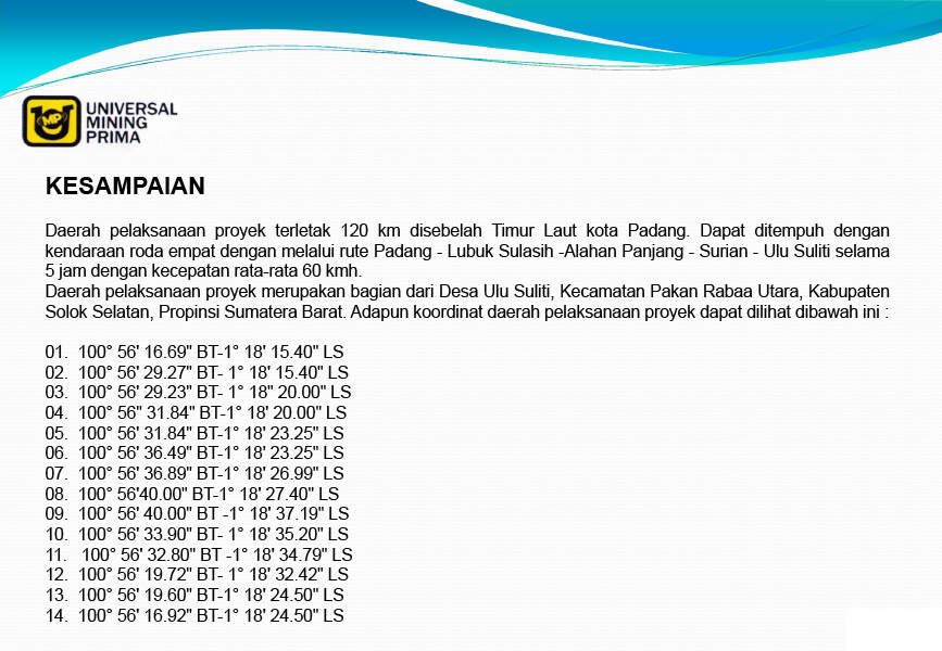 Contoh Company Profile Perusahaan Pertambangan - Printing 