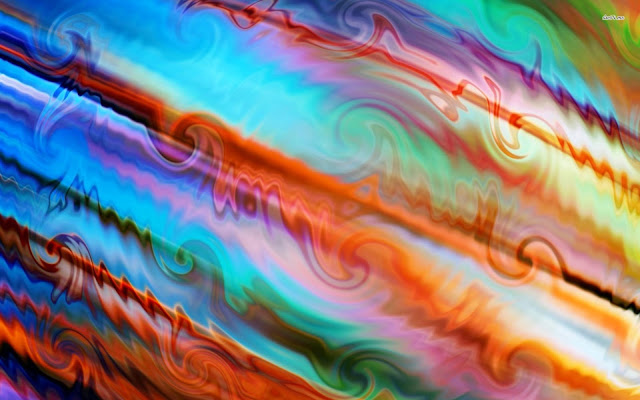 Abstract Digital,Colorful Liquid