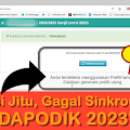 DAPODIK 2023! Solusi Jitu Anda Terdeteksi Menggunakan Prefill Lama (Gagal Sinkronisasi)