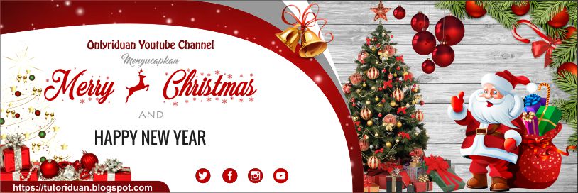 Cara Membuat Banner Natal di CorelDRAW TUTORiduan com