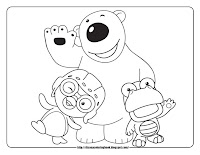 Pororo coloring pages pororo and friends