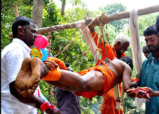 A bizarre ritual in Hinduism which has been banned recently by law