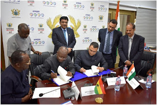  EXIM BANK, ON BEHALF OF THE GOVERNMENT OF INDIA, EXTENDS TWO LINES OF CREDIT OF USD 30 MILLION AND USD 150 MILLION TO THE GOVERNMENT OF THE REPUBLIC OF GHANA