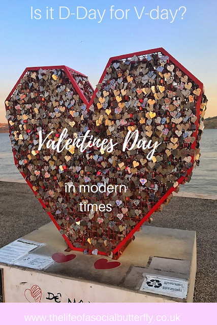 Is it D-Day for V-Day Valentine's Day in Modern Times Pinterest Pin