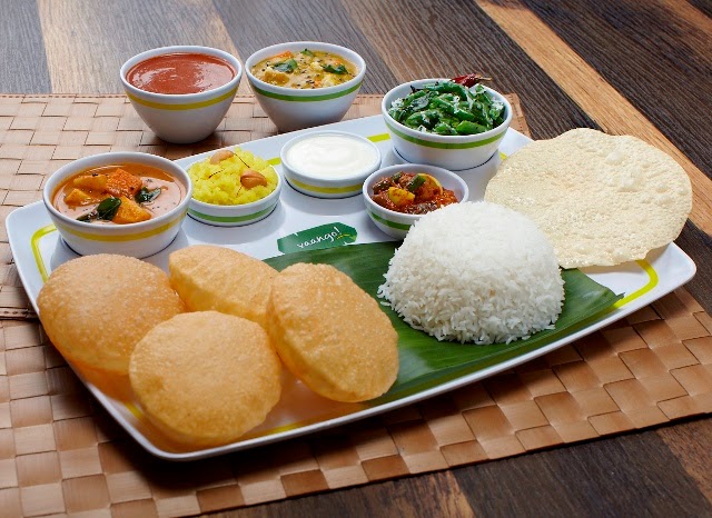 South Indian Vegetarian dining