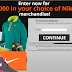 CoolSavings - Nike $1000 