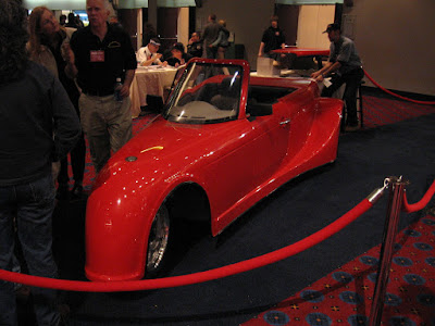 Eco-Fueler American Roadster CNG at the Portland International Auto Show in Portland, Oregon, on January 28, 2006