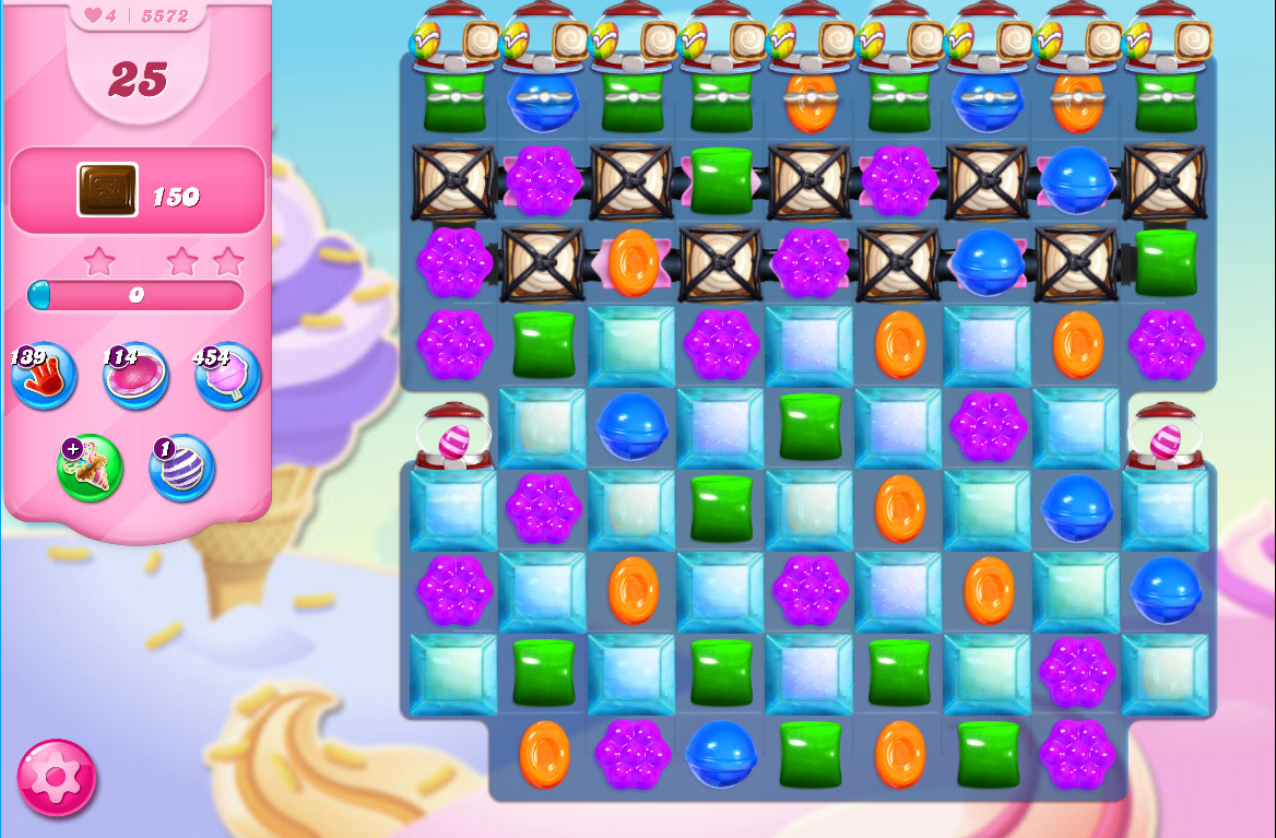 Candy Crush Saga level 5572