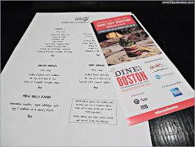 Menú de Otras Ediciones del Dine Out Boston