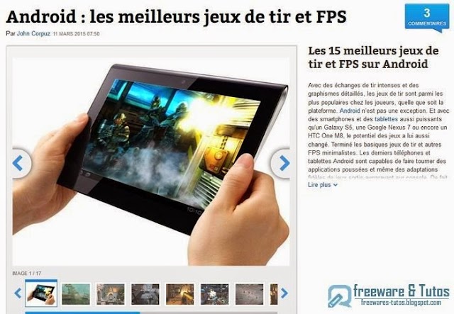 Sélection des meilleurs jeux de tir et FPS sur Android