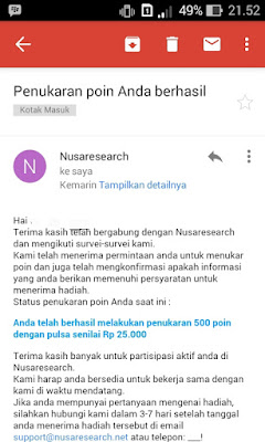 Cara Dapat pulsa Gratis Dari Internet dan Android Hingga Ratusan Ribu Rupiah