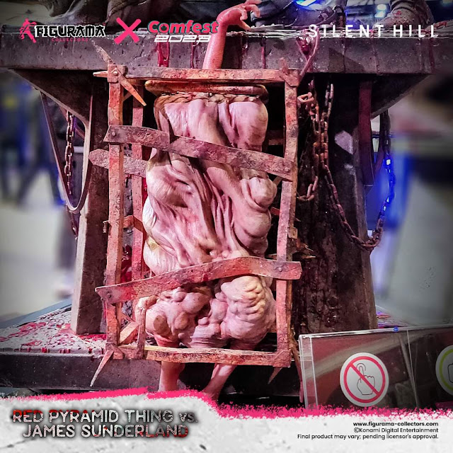 Silent Hill 2: Red Pyramid Thing vs James Sunderland Elite Exclusive statue (Figurama Collectors)