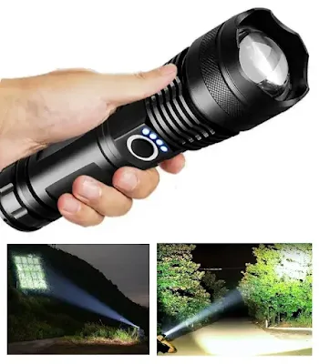 High-Lumen Flashlight: Powerful Beam for Outdoor Adventures