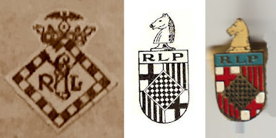 Emblema del Ruy López y dos del Ruy López Paluzíe
