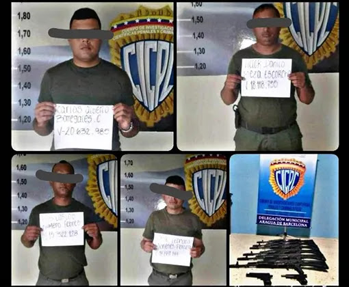 Fueron enviados a prisión cuatro GNB por el homicidio del productor Carlos Chaparro