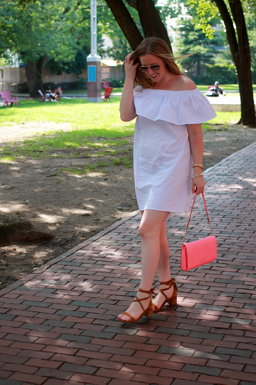 somerville style blogger, boston blogger influencer, steve madden lace up sandals