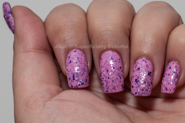 Chirality - Yoda Purpurata over Zoya - Sweet