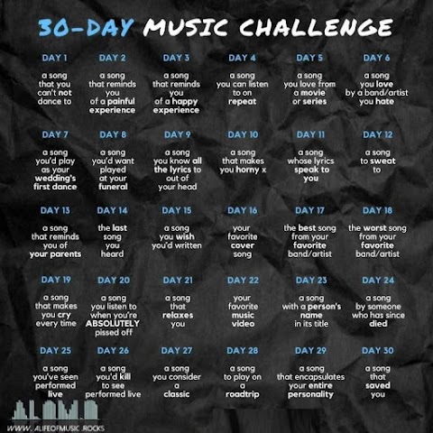 A Life Of Music.Rocks 30 Day music challenge