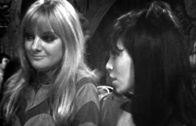 Polly and Kitty in the Inferno Club in Doctor Who: The War Machines