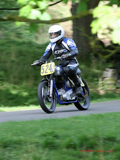 Modified Hill Climb motorcycle Loton Park