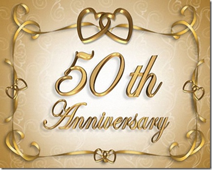 Best choice if your 50th wedding anniversary decorations should highlight