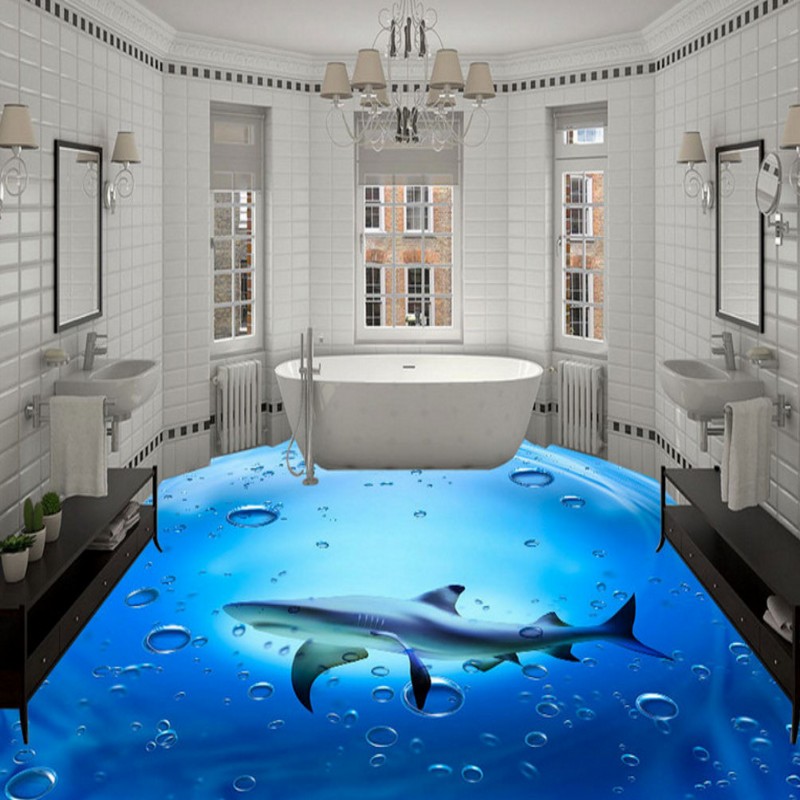  Amazing  3D  flooring  art 3D  epoxy floor  murals installation